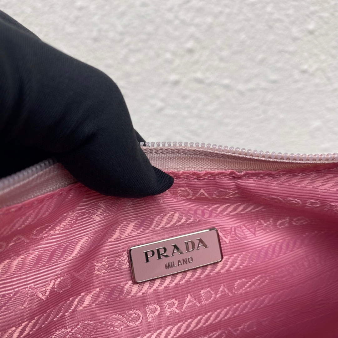 Prada 1NE515 Re-Nylon Re-Edition 2000 mini-bag Light Pink - Default Title - View 9