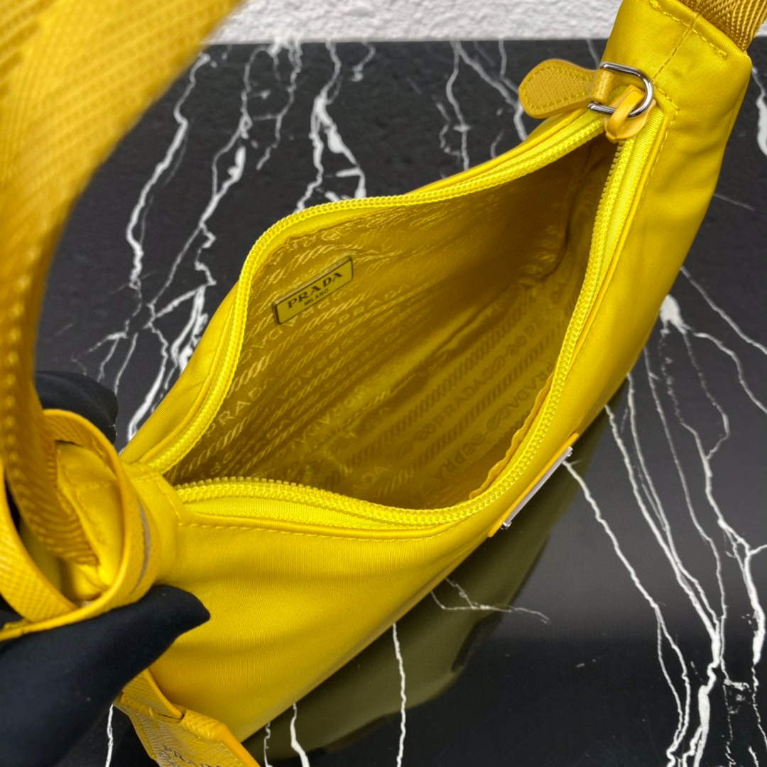 Prada 1NE515 Re-Nylon Re-Edition 2000 mini-bag Yellow - Default Title - View 8