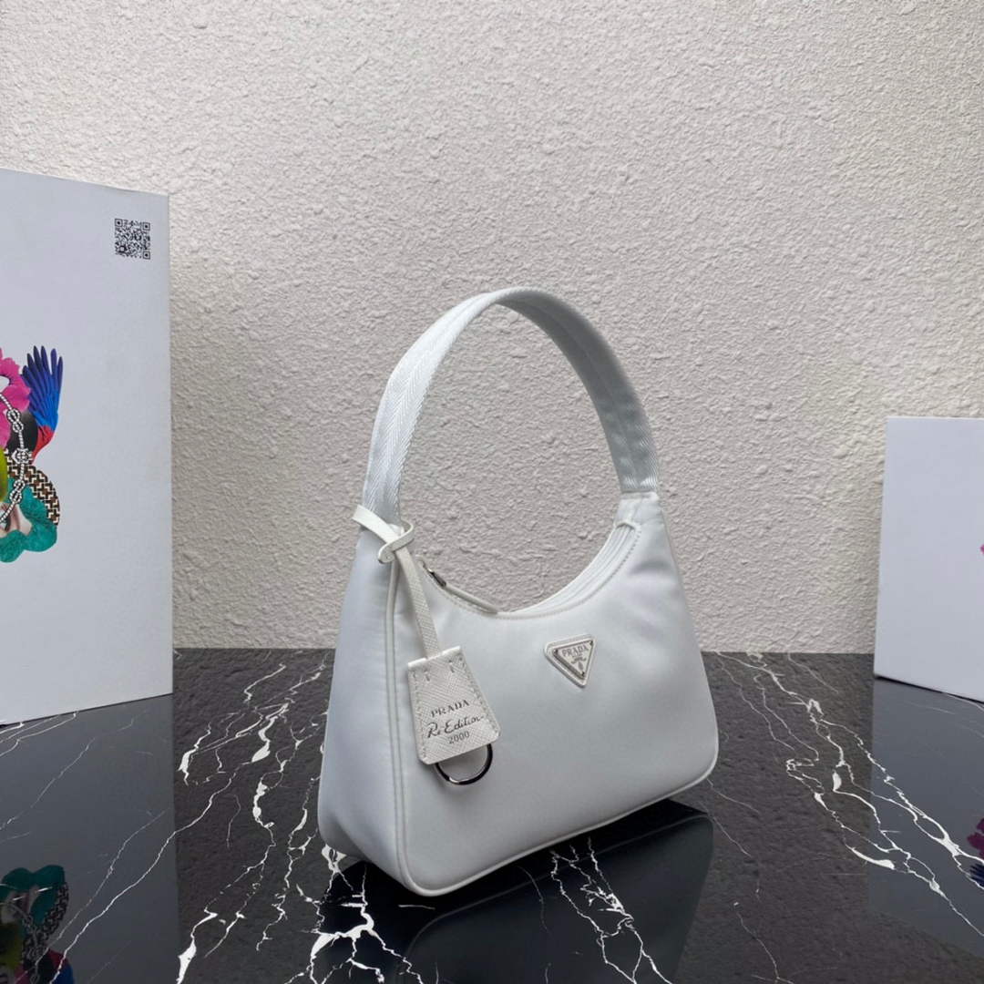Prada 1NE515 Re-Nylon Re-Edition 2000 mini-bag White