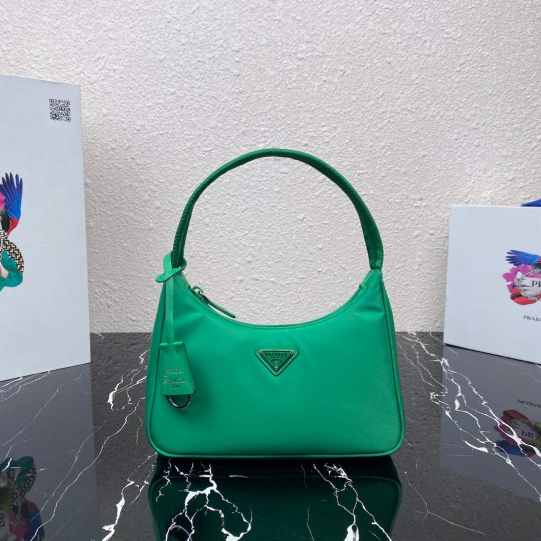 Prada 1NE515 Re-Nylon Re-Edition 2000 mini-bag Green - Default Title - View 1