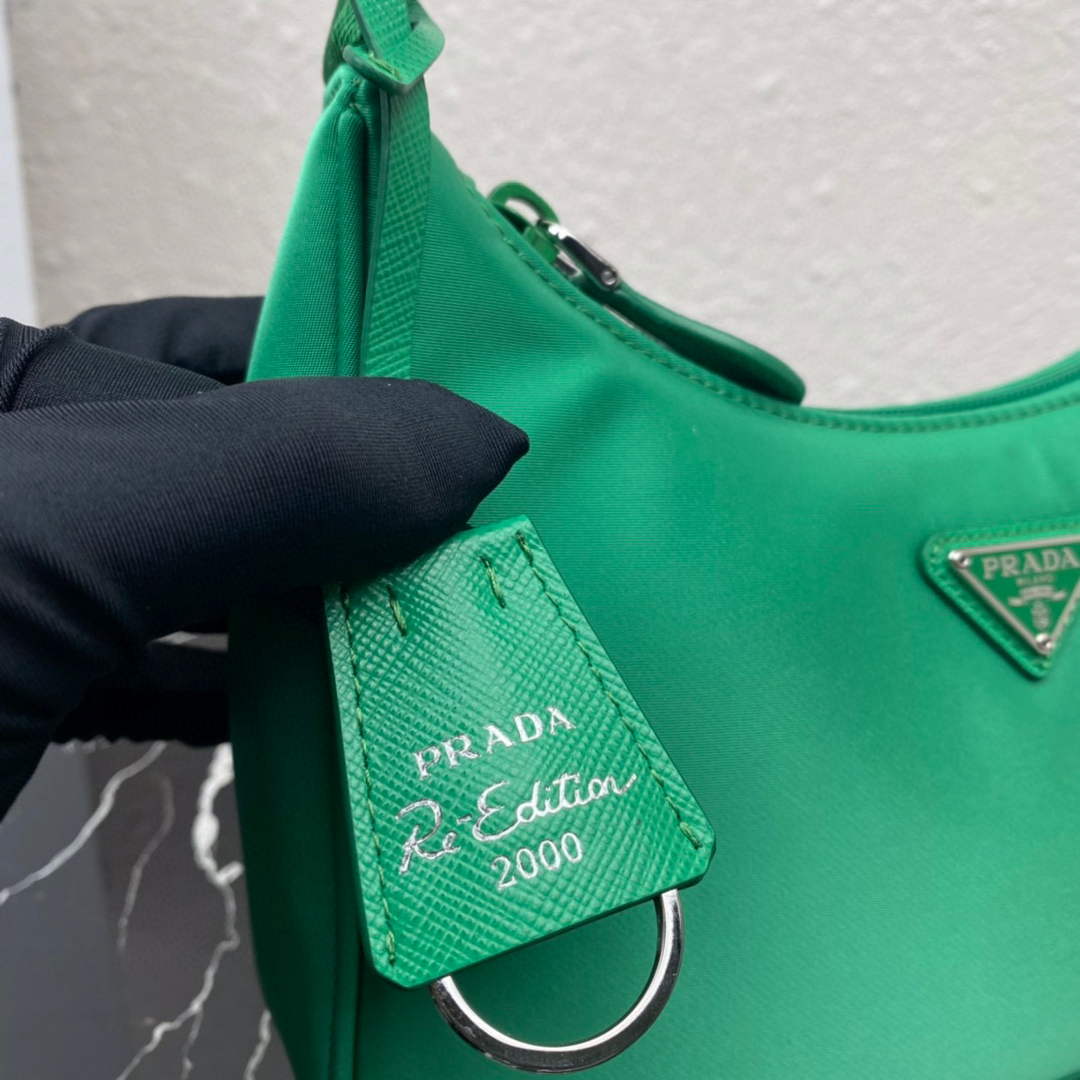 Prada 1NE515 Re-Nylon Re-Edition 2000 mini-bag Green - Default Title - View 6