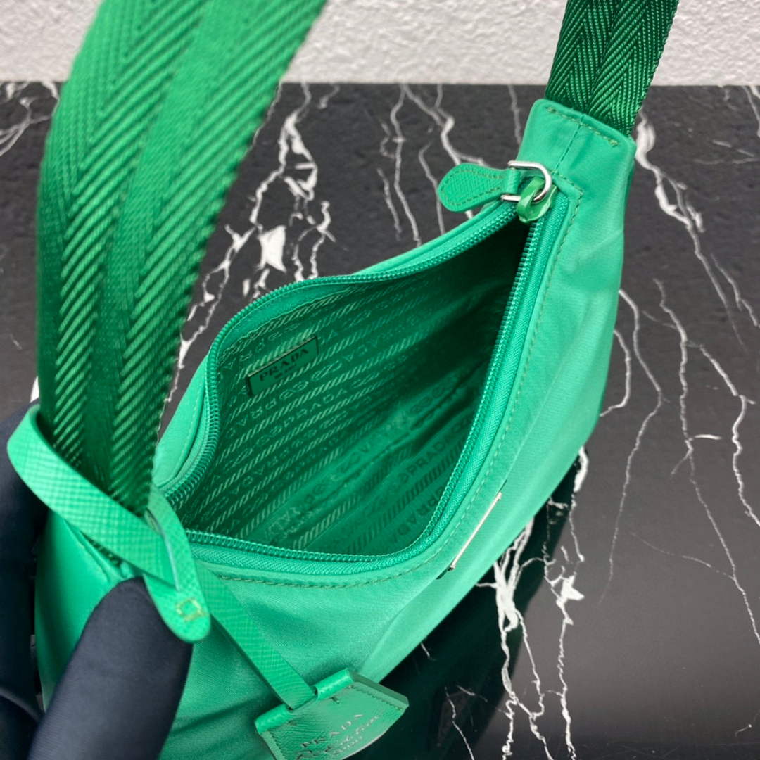 Prada 1NE515 Re-Nylon Re-Edition 2000 mini-bag Green - Default Title - View 8