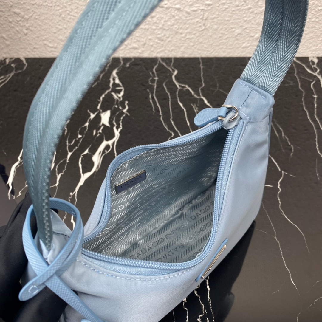 Prada 1NE515 Re-Nylon Re-Edition 2000 mini-bag Blue - Default Title - View 7