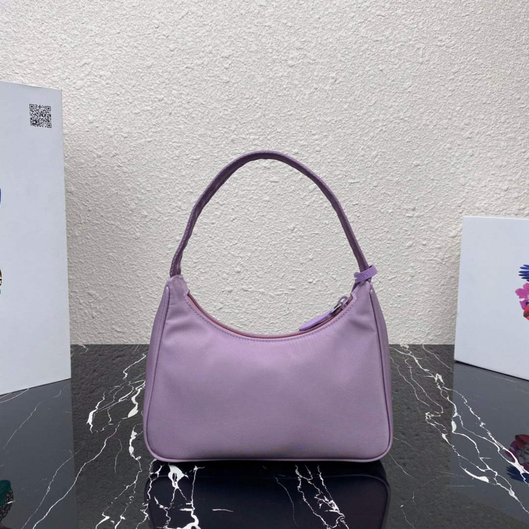 Prada 1NE515 Re-Nylon Re-Edition 2000 mini-bag Purple - Default Title - View 2