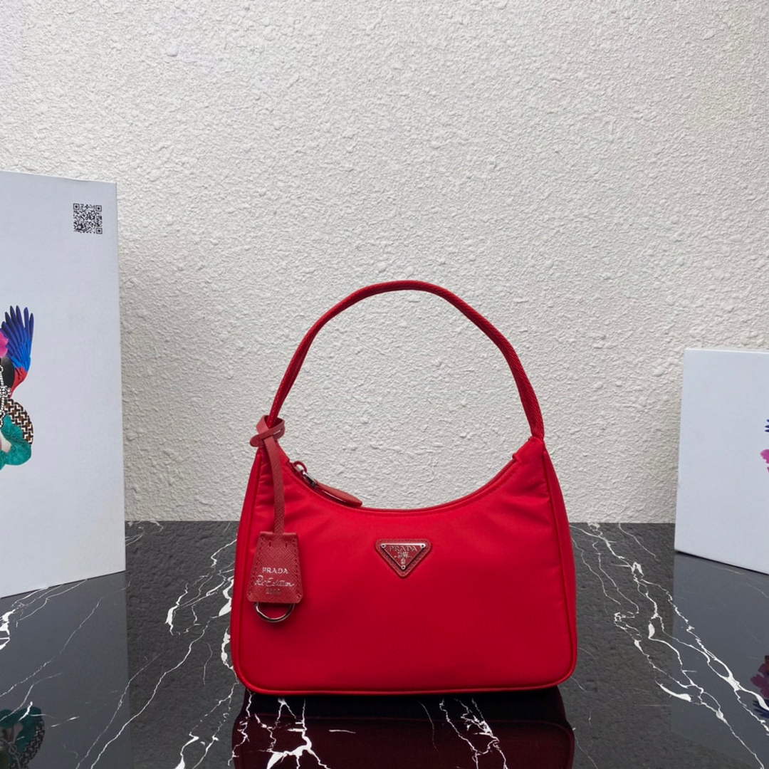 Prada 1NE515 Re-Nylon Re-Edition 2000 mini-bag Red - Default Title - View 8
