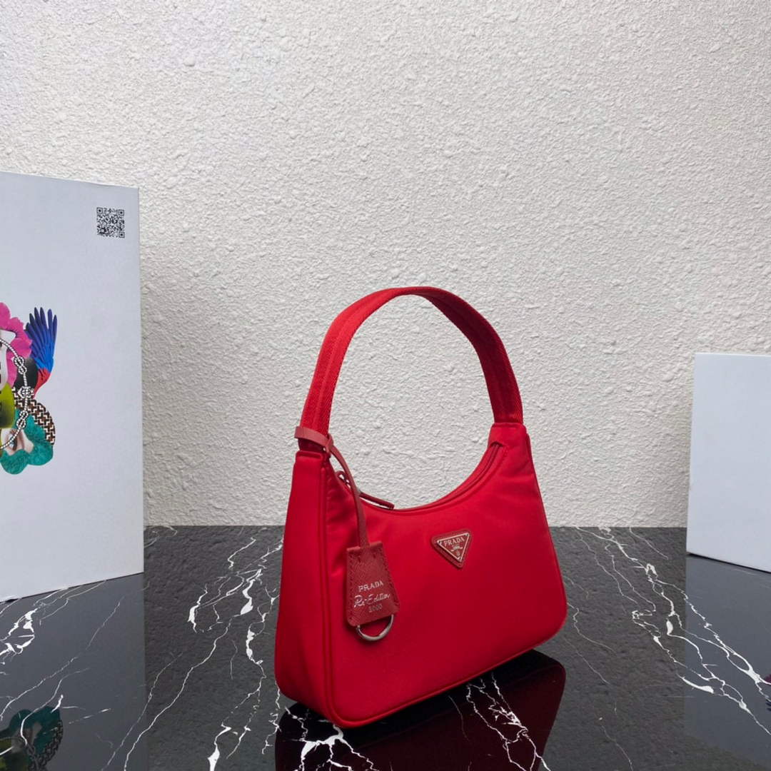 Prada 1NE515 Re-Nylon Re-Edition 2000 mini-bag Red - Default Title - View 3