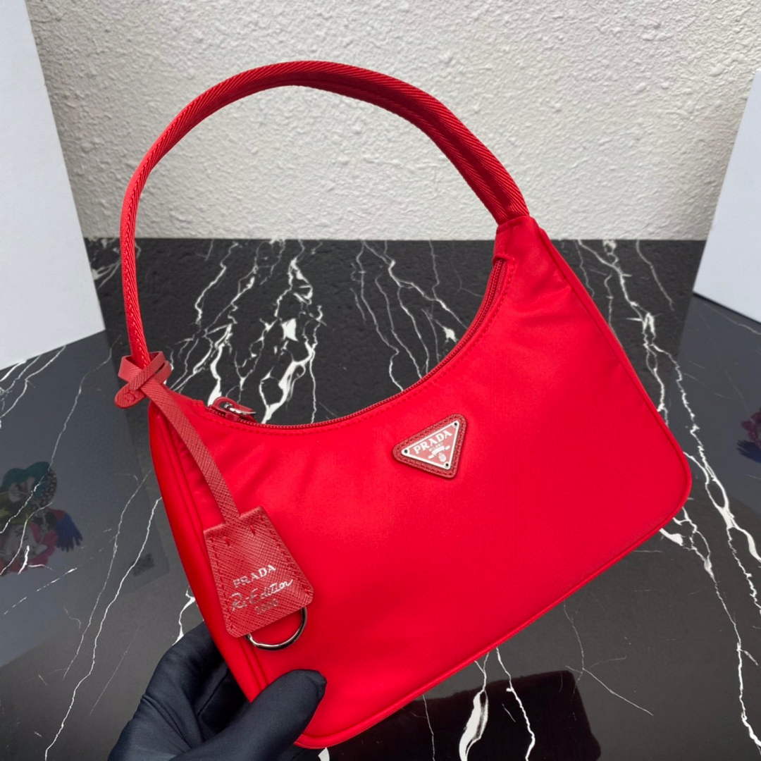 Prada 1NE515 Re-Nylon Re-Edition 2000 mini-bag Red - Default Title - View 1