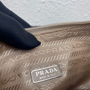 Prada 1NE515 Satin mini-bag with artificial crystals apricot - Default Title - View 9
