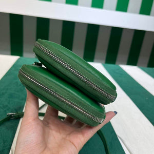 Prada 1NR015 Saffiano leather mini pouch Green - Default Title - View 4