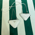 Prada 1NR015 Saffiano leather mini pouch White - Default Title - View 1