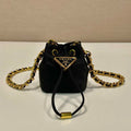 Prada 1NR016 Re-Nylon mini pouch Black - Default Title - View 1