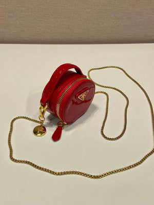 Prada 1NR023 Saffiano leather mini-pouch Red - Default Title - View 3