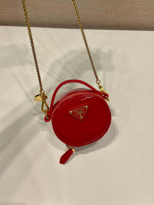 Prada 1NR023 Saffiano leather mini-pouch Red - Default Title - View 4
