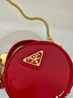 Prada 1NR023 Saffiano leather mini-pouch Red - Default Title - View 7