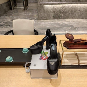 Prada 1XP48B High-heeled satin sandals P78541 - 35 - View 1