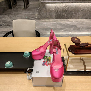 Prada 1XP48B High-heeled satin sandals P78543 - 35 - View 1