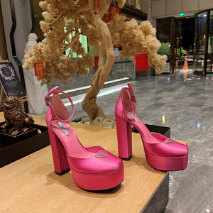 Prada 1XP48B High-heeled satin sandals P78543 - 35 - View 7