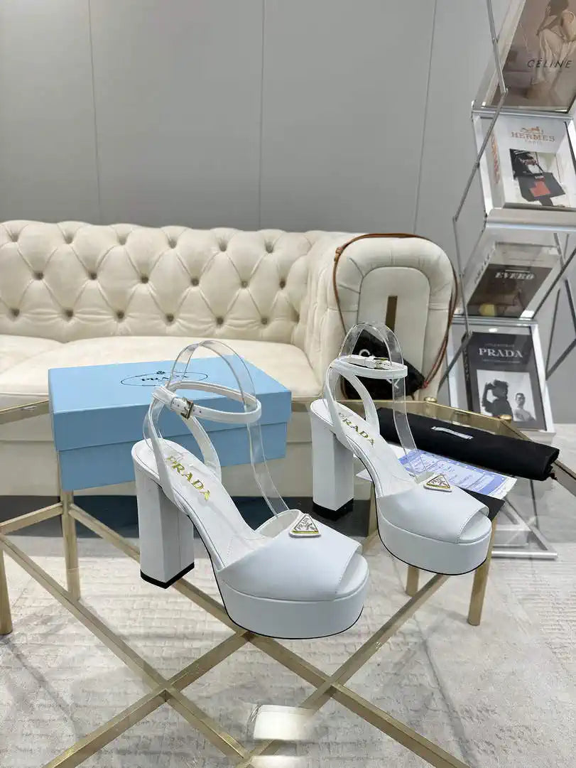 Prada 1XP48B Nappa Leather platform sandals P78592