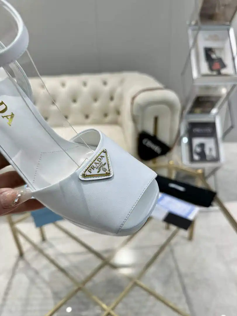 Prada 1XP48B Nappa Leather platform sandals P78592