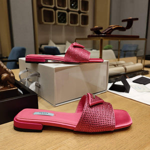 Prada 1XX608 Satin slides with crystals P78536 - 35 - View 4