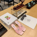 Prada 1XX644 Plexiglas and patent leather sandals P78600 - 35 - View 1
