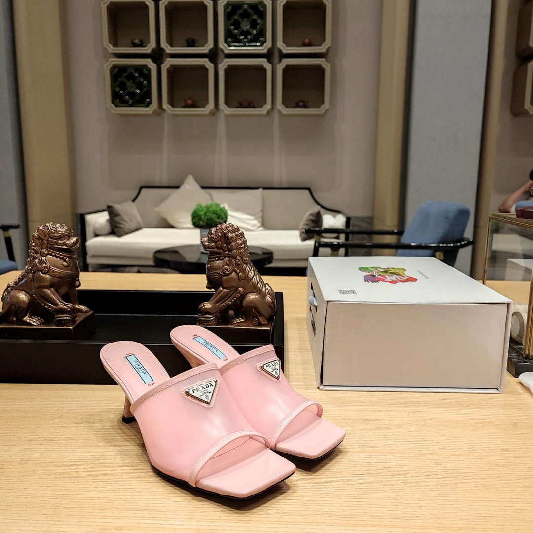 Prada 1XX644 Plexiglas and patent leather sandals P78600 - 35 - View 6