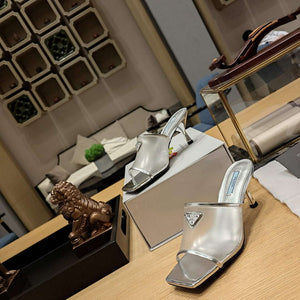 Prada 1XX644 Plexiglas and patent leather sandals P78603 - 35 - View 4