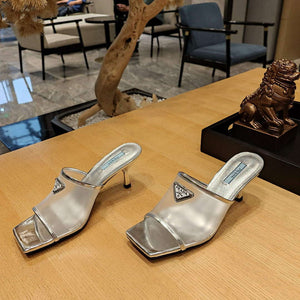 Prada 1XX644 Plexiglas and patent leather sandals P78603 - 35 - View 7