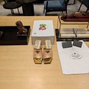 Prada 1XX644 Plexiglas and patent leather sandals P78604 - 35 - View 2
