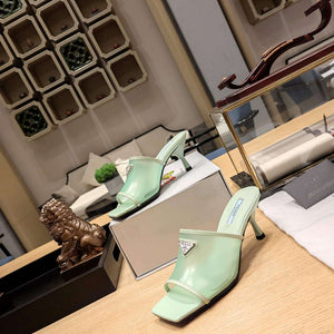 Prada 1XX644 Plexiglas and patent leather sandals P78605 - 35 - View 4