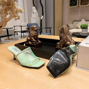 Prada 1XX644 Plexiglas and patent leather sandals P78605 - 35 - View 8