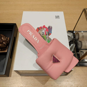 Prada 1XX654 Soft padded nappa sandals P78548 - 35 - View 7