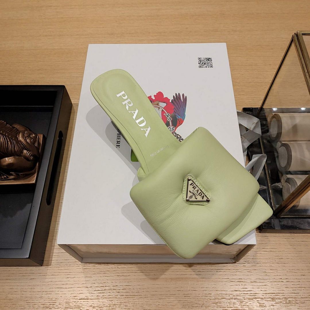 Prada 1XX654 Soft padded nappa sandals P78550 - 35 - View 7