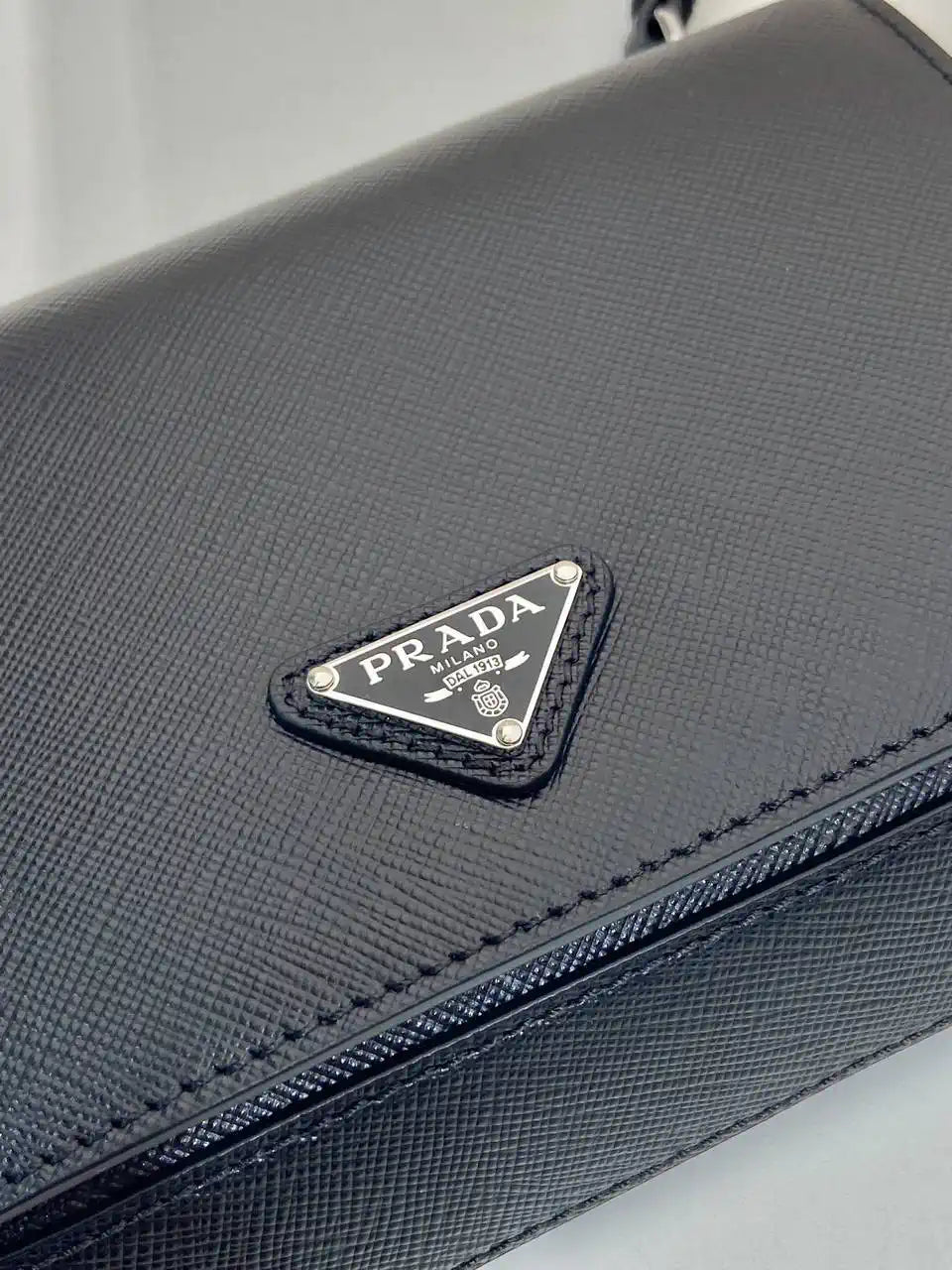 Prada 2VD061 Black Galleria Saffiano leather Mini-bag With Shoulder Strap