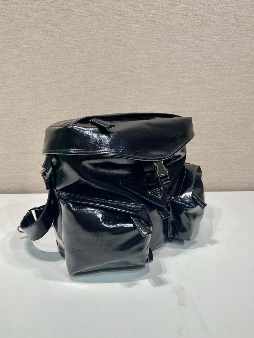 Prada 2VD062 Leather shoulder bag Black - Default Title - View 3