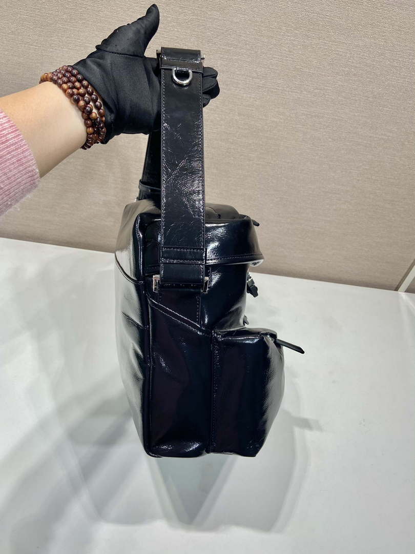 Prada 2VD062 Leather shoulder bag Black - Default Title - View 5