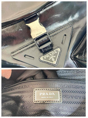 Prada 2VD062 Leather shoulder bag Black - Default Title - View 9