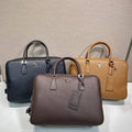 Prada 2VE027 Leather work bag Black