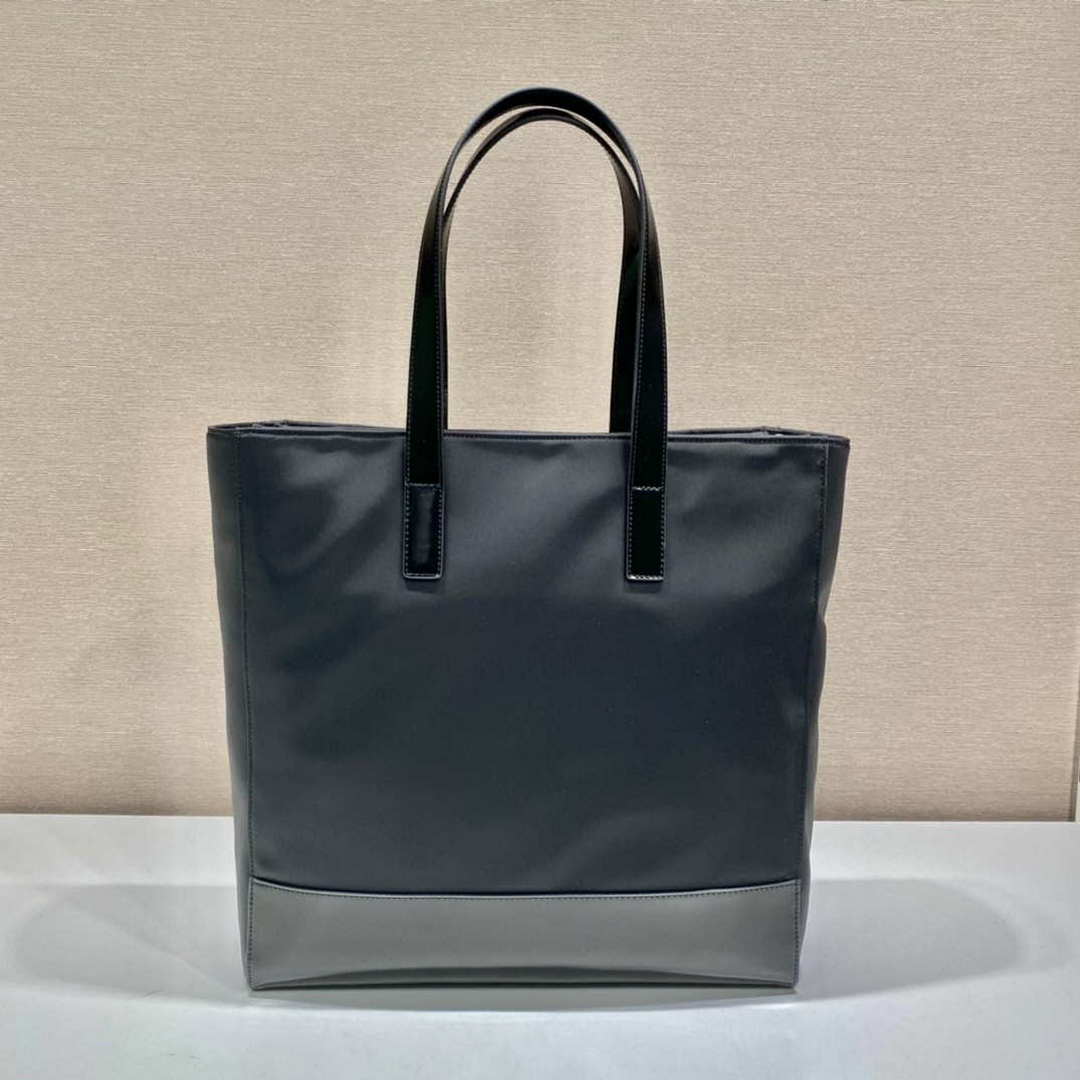 Prada 2VG071 Re-Nylon and Leather tote Black - Default Title - View 5
