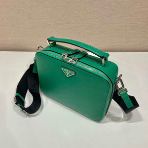 Prada 2VH069 Brique Saffiano leather bag Green - Default Title - View 4