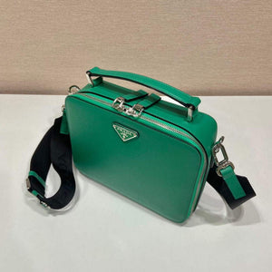 Prada 2VH069 Brique Saffiano leather bag Mango green - Default Title - View 4