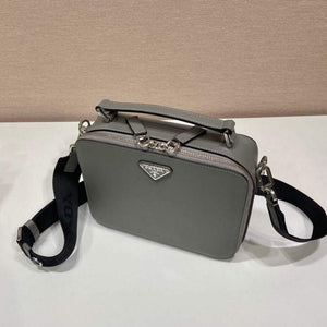 Prada 2VH069 Brique Saffiano leather bag Marble Gray - Default Title - View 3