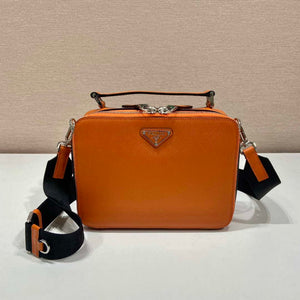 Prada 2VH069 Brique Saffiano leather bag Orange - Default Title - View 2