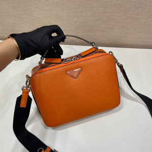 Prada 2VH069 Brique Saffiano leather bag Papaya - Default Title - View 4