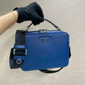 Prada 2VH069 Brique Saffiano leather bag Blue - Default Title - View 1