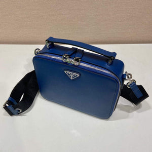 Prada 2VH069 Brique Saffiano leather bag Bluette - Default Title - View 3