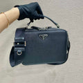 Prada 2VH069 Brique Saffiano leather bag Black - Default Title - View 1