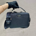 Prada 2VH069 Brique Saffiano leather bag Black - Default Title - View 1
