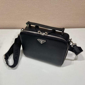 Prada 2VH069 Brique Saffiano leather bag Black - Default Title - View 4