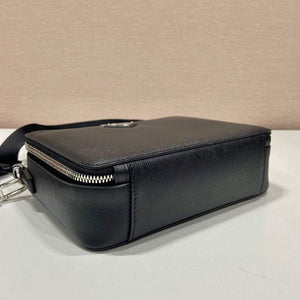 Prada 2VH069 Brique Saffiano leather bag Black - Default Title - View 7